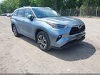 2021 Toyota Highlander Xle Blue vin: 5TDHZRBH8MS059204