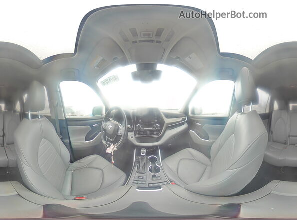 5TDHZRBH9MS092583 2021 TOYOTA HIGHLANDER Черный Панорамный вид салона 360°