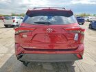 2021 Toyota Highlander Xle Бордовый vin: 5TDHZRBHXMS078627