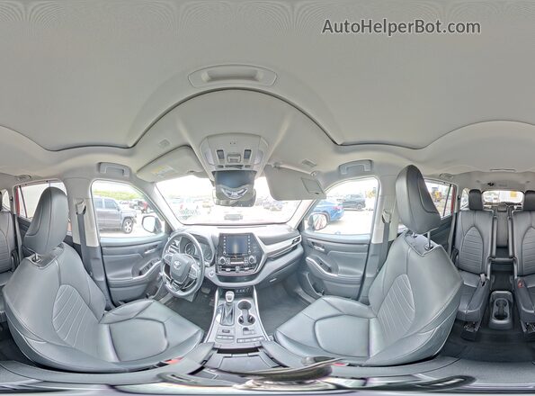 5TDHZRBHXMS078627 2021 TOYOTA LE Бордовый Панорамный вид салона 360°