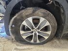 2021 Toyota Highlander Xle Black vin: 5TDHZRBHXMS113991 Damage: Left Front Wheel, Curb Rash, > 12 Inches
