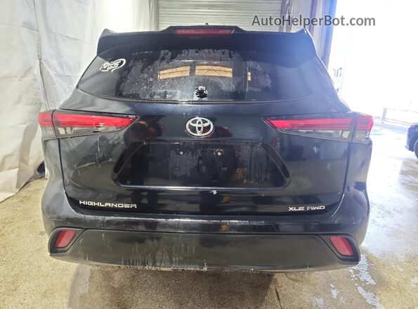 5TDHZRBHXMS113991 2021 TOYOTA HIGHLANDER Black 