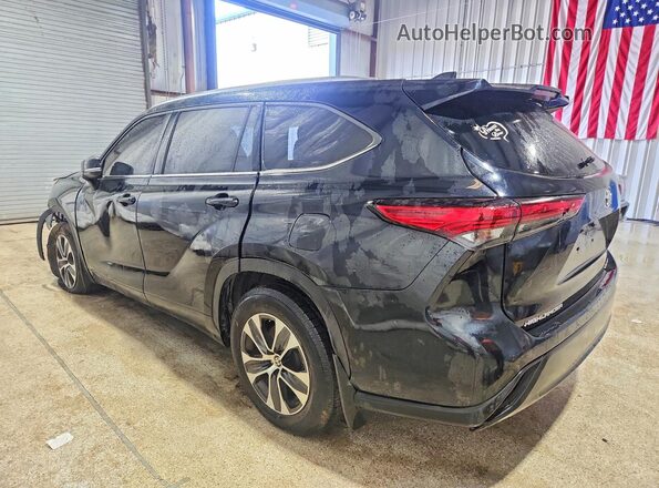 5TDHZRBHXMS113991 2021 TOYOTA HIGHLANDER Black უკანა მარცხენა