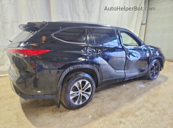 5TDHZRBHXMS113991 2021 TOYOTA HIGHLANDER Black უკანა მარჯვენა