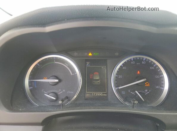 5TDJGRFH4JS041716 2018 TOYOTA HIGHLANDER Серый Вид щитка приборов