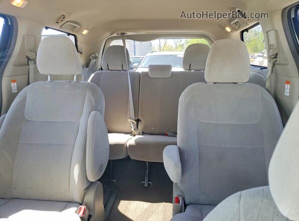 5TDJK3DC1GS134883 2016 TOYOTA SIENNA Cream Вид задніх сидінь