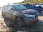 2016 Toyota Highlander Xle V6 Gray vin: 5TDJKRFH3GS355946