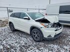 2016 Toyota Highlander Xle Белый vin: 5TDJKRFHXGS264107