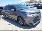 2021 Toyota Sienna Xle Gray vin: 5TDJRKEC1MS005543