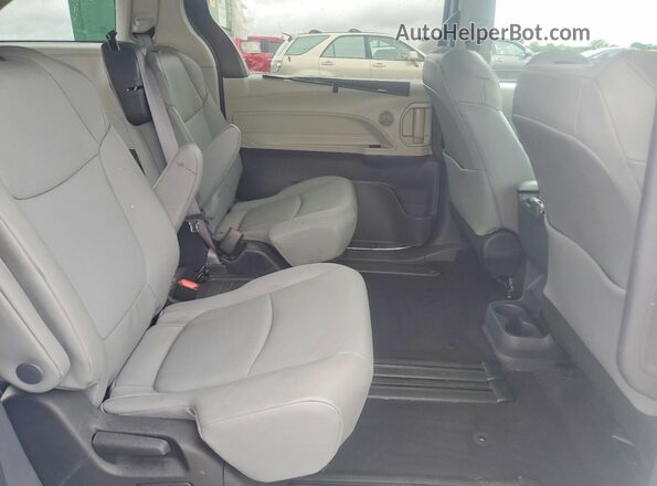 5TDJRKEC6NS107907 2022 TOYOTA SIENNA Белый Вид задних сидений
