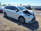 2021 Toyota Sienna Xle White vin: 5TDJRKEC7MS055900