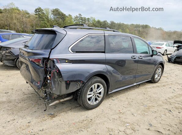 5TDJSKFC2SS215360 2025 TOYOTA LE Серый Задняя правая четверть