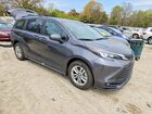 2025 Toyota Sienna Xle 7-passenger Серый vin: 5TDJSKFC2SS215360