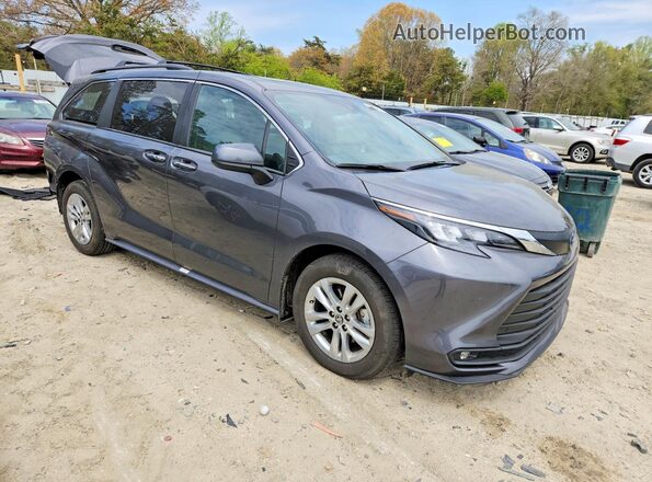 5TDJSKFC2SS215360 2025 TOYOTA LE Серый Передняя правая четверть
