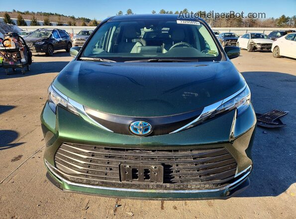 5TDJSKFC8PS102794 2023 TOYOTA SIENNA Зеленый Вид спереди
