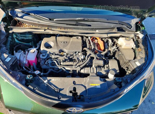 5TDJSKFC8PS102794 2023 TOYOTA SIENNA Зеленый Вид задней части салона
