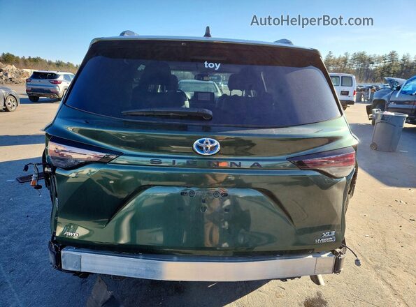 5TDJSKFC8PS102794 2023 TOYOTA SIENNA Зеленый Вид сзади
