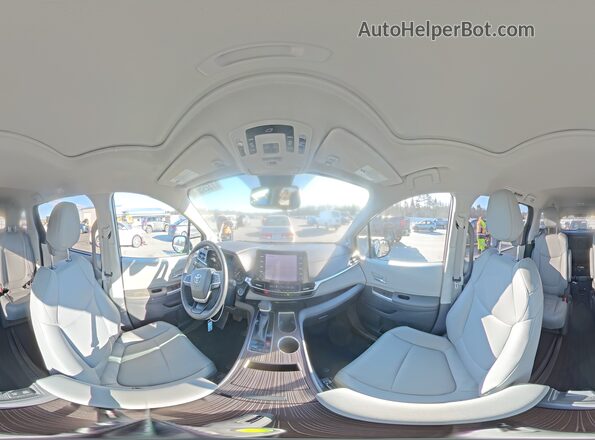 5TDJSKFC8PS102794 2023 TOYOTA SIENNA Зеленый Панорамный вид салона 360°