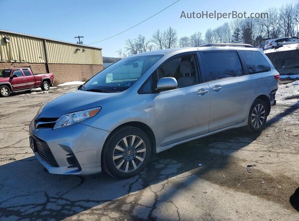 5TDJZ3DC2LS251362 2020 TOYOTA SIENNA Серебряный Передняя левая четверть