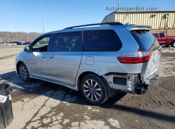 5TDJZ3DC2LS251362 2020 TOYOTA SIENNA Серебряный Задняя левая четверть