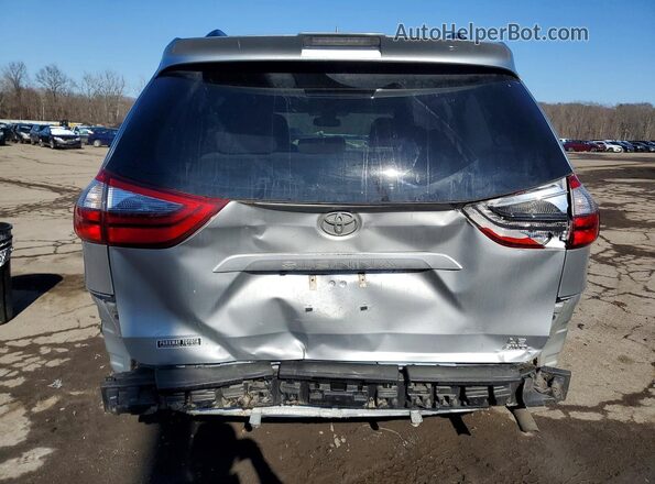 5TDJZ3DC2LS251362 2020 TOYOTA SIENNA Серебряный Вид сзади