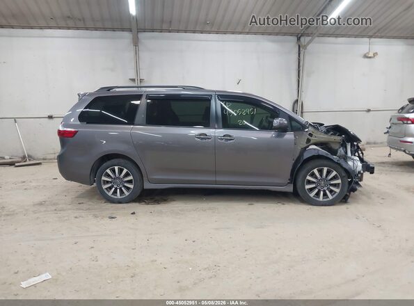 5TDJZ3DC9LS242545 2020 TOYOTA LE Gray Rear interior view