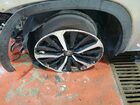 2021 Toyota Highlander Xse Серебряный vin: 5TDJZRBH5MS069920 Damage: Left Front Wheel, Broken, Replacement Required