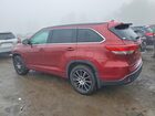 2017 Toyota Highlander Se Maroon vin: 5TDJZRFH0HS366464
