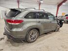 2017 Toyota Highlander Xle Зеленый vin: 5TDJZRFH0HS379098