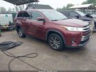 2017 Toyota Highlander Xle Burgundy vin: 5TDJZRFH0HS379392