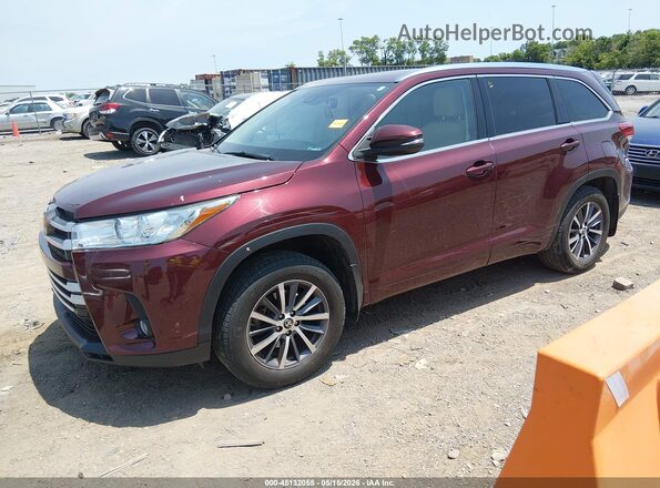 5TDJZRFH0JS491860 2018 TOYOTA HIGHLANDER Бежевый Передняя левая четверть