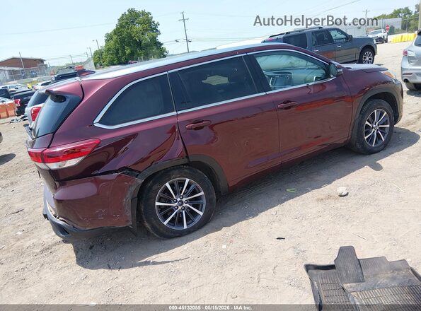 5TDJZRFH0JS491860 2018 TOYOTA HIGHLANDER Бежевый Задняя правая четверть