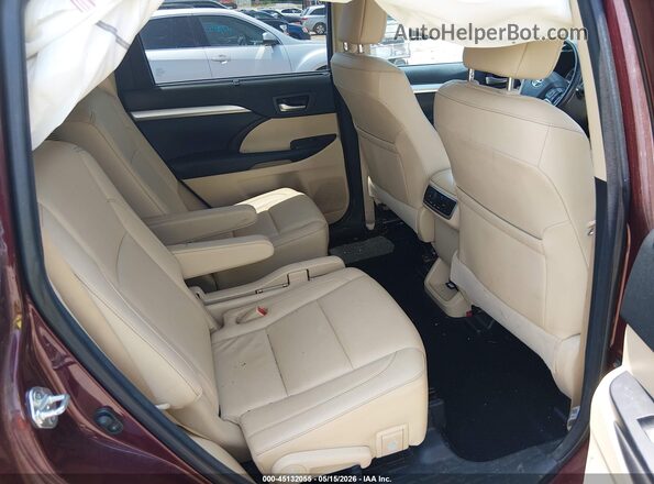 5TDJZRFH0JS491860 2018 TOYOTA HIGHLANDER Бежевый Вид наклейки с VIN-кодом