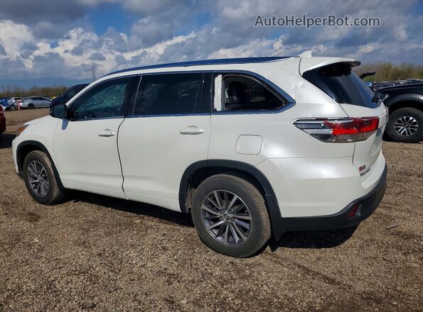 5TDJZRFH0JS525747 2018 TOYOTA HIGHLANDER White Tył lewy