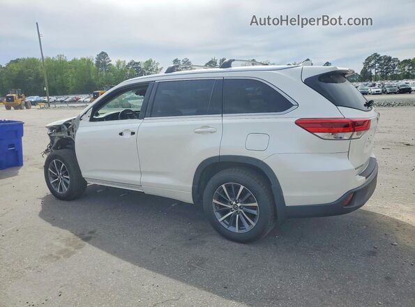 5TDJZRFH0JS543083 2018 TOYOTA HIGHLANDER Silver Trasero izquierdo