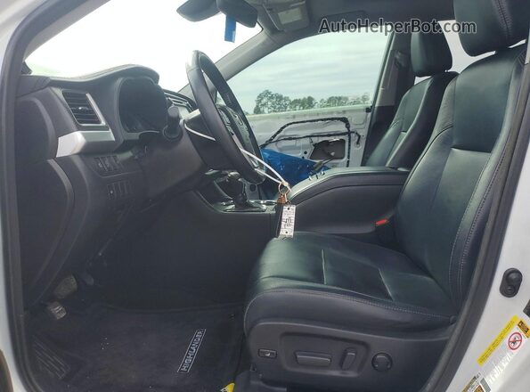 5TDJZRFH0JS543083 2018 TOYOTA HIGHLANDER Silver Vista interior delantera