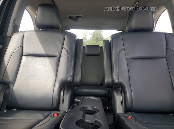 5TDJZRFH0JS543083 2018 TOYOTA HIGHLANDER Silver Vista de los asientos traseros