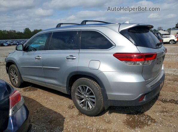 5TDJZRFH0JS552835 2018 TOYOTA HIGHLANDER Silver Trasero izquierdo