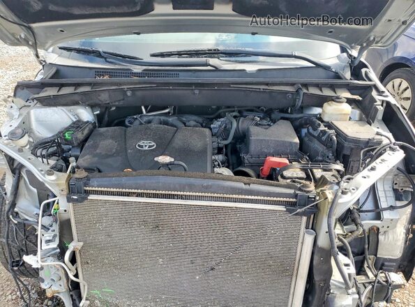 5TDJZRFH0JS552835 2018 TOYOTA HIGHLANDER Silver Vista del compartimento del motor