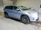 2018 Toyota Highlander Xle Серебряный vin: 5TDJZRFH0JS872379