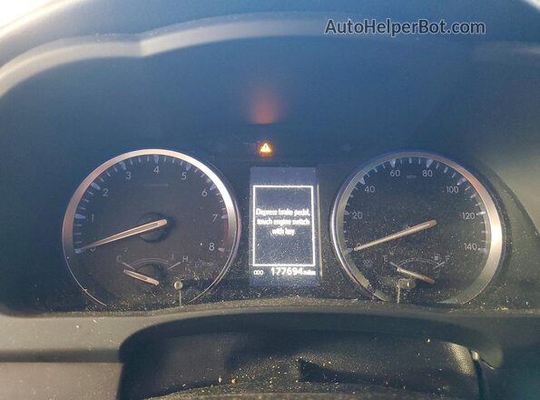 5TDJZRFH0JS893863 2018 TOYOTA HIGHLANDER Black Instrument cluster view