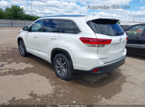 5TDJZRFH0JS912508 2018 TOYOTA HIGHLANDER White Tył lewy