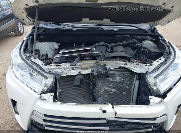 5TDJZRFH0JS912508 2018 TOYOTA HIGHLANDER White Widok z tyłu