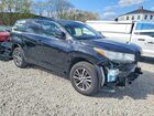 2017 Toyota Highlander Xle Черный vin: 5TDJZRFH1HS390174