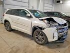 2018 Toyota Highlander Xle Белый vin: 5TDJZRFH1JS811767