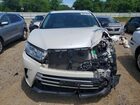 2018 Toyota Highlander Xle White vin: 5TDJZRFH1JS836068