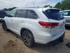 2018 Toyota Highlander Xle White vin: 5TDJZRFH1JS836068