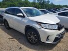 2018 Toyota Highlander Xle White vin: 5TDJZRFH1JS836068