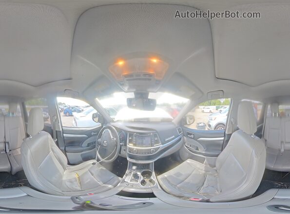 5TDJZRFH1JS836068 2018 TOYOTA HIGHLANDER White სალონის 360-გრადუსიანი ხედი