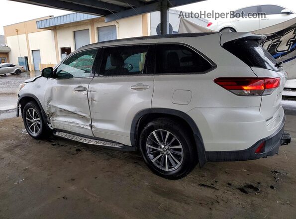 5TDJZRFH1JS902960 2018 TOYOTA HIGHLANDER White უკანა მარცხენა